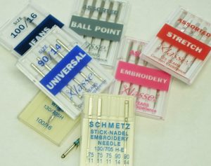 Sewing bad habits - a selection of sewing machine needles -